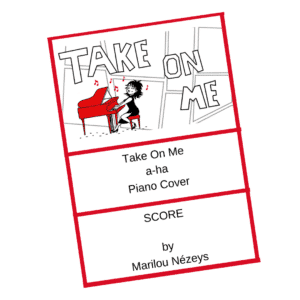 Take On Me piano score